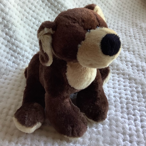 Ganz Webkinz Plush Mocha Pup HM348 Puppy Dog Stuffed Animal Toy No Code - Picture 1 of 16